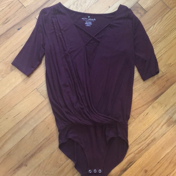 American Eagle Outfitters Tops - American Eagle Sexy lace up body suit xs